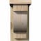 Ekena Millwork Alpine Rough Sawn Corbel w/Backplate, Douglas Fir, 6"W x 12"D x 12"H COR06X12X12ALP01RDF - alternate 3